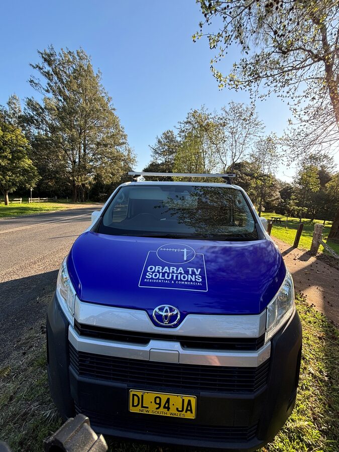 The Orara TV Solutions van